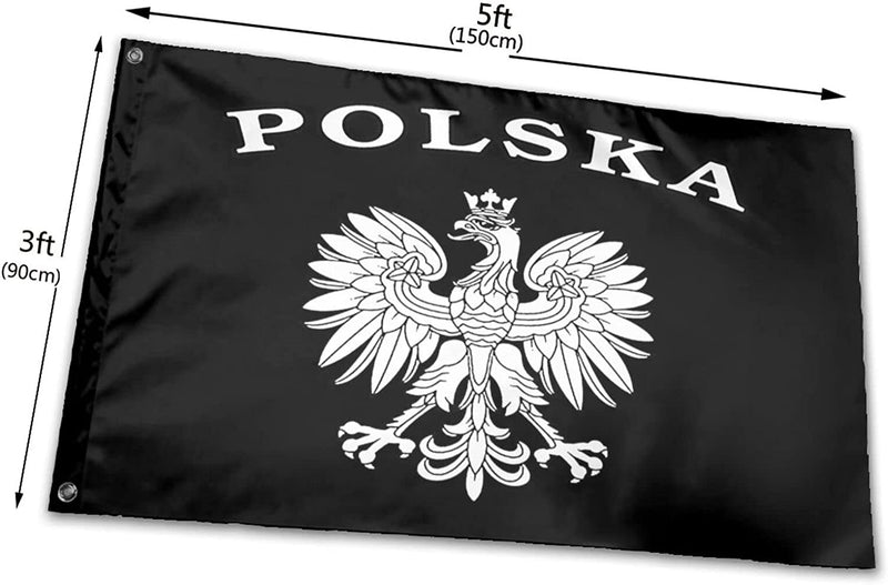 Polska Black Bumper Sticker