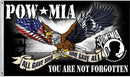 POW MIA USA Eagle 3'X5' Flag Rough Tex® 150D Nylon