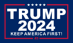 Trump 2024 Keep America First 3'X5' Flag ROUGH TEX® Nylon 150D