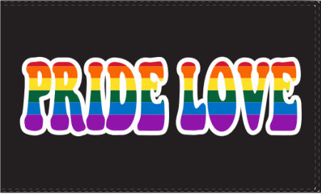 Pride Love Rainbow 3'X5' Flag ROUGH TEX® 100D