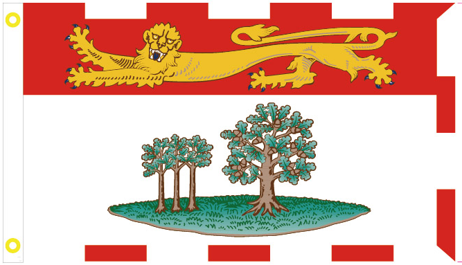 Prince Edward Island 3'X5' Flag Rough Tex® 100D