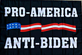 Pro America Anti Biden USA 3'x5' Flag ROUGH TEX® 100D