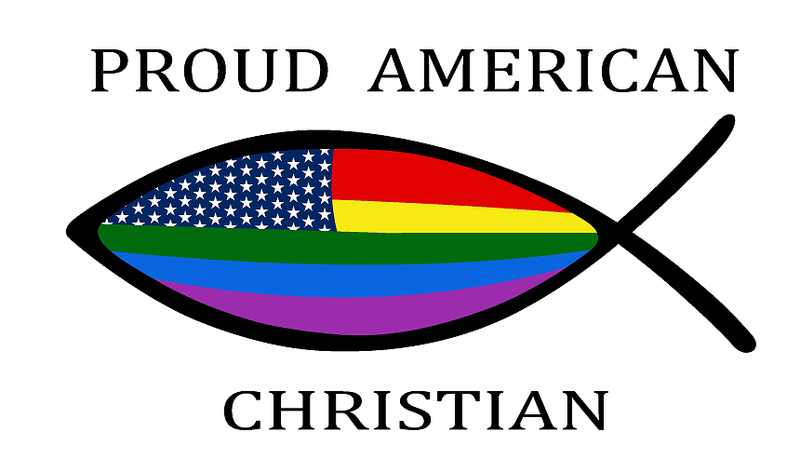 Proud American Christian Rainbow 3'x5' Flag ROUGH TEX® 68D Nylon