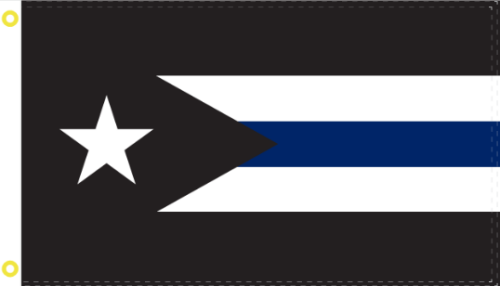 Puerto Rico Police 3'X5' Flag ROUGH TEX® 100D