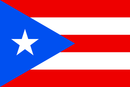 Puerto Rico 12"x18" Car Flag Flag ROUGH TEX® Double Sided