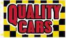 Quality Cars Checkered 3'X5' Flag ROUGH TEX® 100D