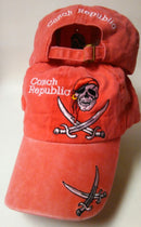 Conch Republic Pirate Crossed Swords Brim Red Pigment- Cap