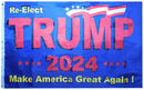 3'X5' TRUMP REELECT 2024 MAKE AMERICA GREAT AGAIN 68D NYLON FLAG ROUGH TEX ®