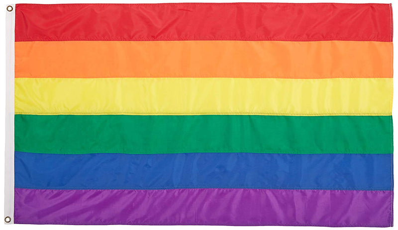 Rainbow Pride 3'x5' 100D Flag Rough Tex ®