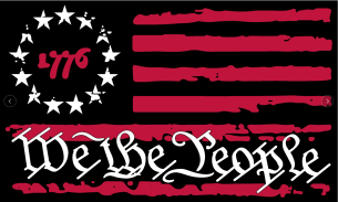 Betsy Ross We The People 1776 Red 3'x5' Nylon Flag ROUGH TEX® 68D