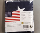 American 5'X8' U.S.A Flag 100% Rough Tex® 210D Nylon Printed With With Four Rows Of Stitching And Pin Pack