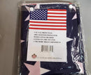 Made in USA American 5'X8'  U.S.A. 100% Knit Polyester Flag with Canvas Header Brass Grommets