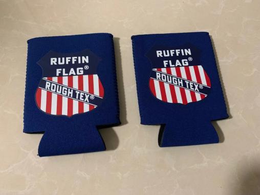 One Dozen Rough Tex Navy Blue Can Holders