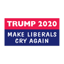 Trump 2020 "Make Liberals Cry Again" Bumper Sticker