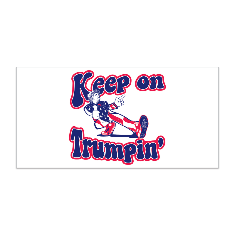 Trump Keep On Trumpin' Bumper Sticker