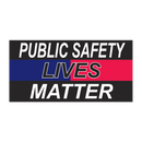 Public Safety Lives Matter Bumper Sticker