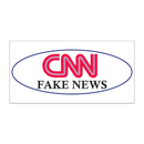 CNN "Fake News" Trump Bumper Sticker