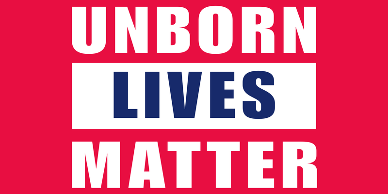 UNBORN LIVES MATTER OFFICIAL BUMPER STICKER PACK OF 50 BUMPER STICKERS MADE IN USA WHOLESALE BY THE PACK OF 50!