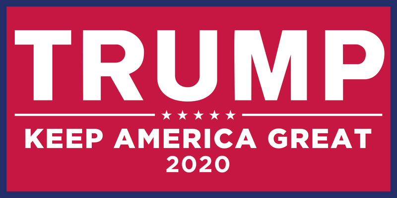 KEEP AMERICA GREAT 2020 TRUMP RED OFFICIAL BUMPER STICKERS PACK OF 50 WHOLESALE