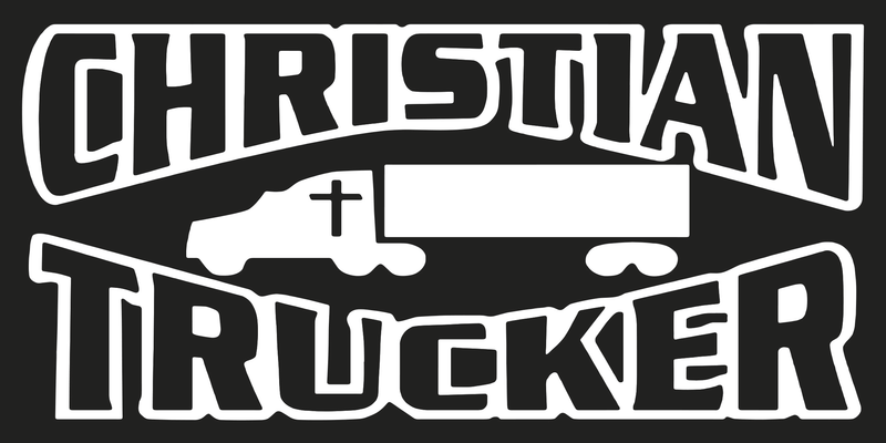 CHRISTIAN TRUCKER TRUCK BUMPER STICKER PACK OF 50 WHOLESALE CROSS