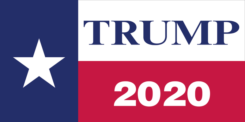 TEXAS FLAG TRUMP 2020 FLAG AMERICAN VINTAGE OFFICIAL BUMPER STICKERS PACK OF 50 WHOLESALE