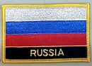 Russia Embroidered Patch