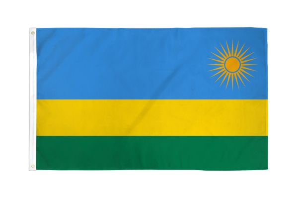 Rwanda 3'X5' Country Flag ROUGH TEX® 68D Nylon