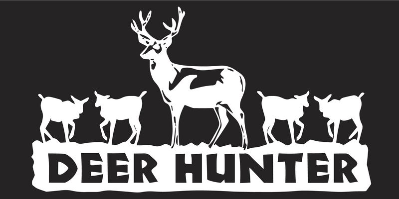 Deer Hunter- Bumper Sticker