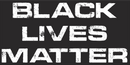 BLACK LIVES MATTER Black Bumper Sticker United States American Made