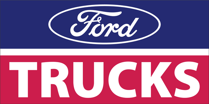 FORD TRUCKS Bumper Sticker United States American Made