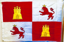 Spanish Royal Standard of Spain Lions & Castle 3'x5'