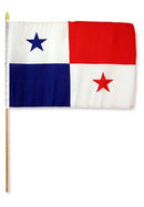 Panama - Stick Flag 12''x18'' Rough Tex ® 68D