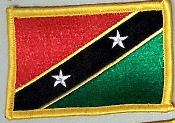 Saint Kitts and Nevis Embroidered Patch