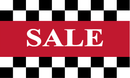 Checkered Sale 3'X5' Flag Rough Tex® 100D