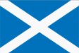 Scotland Cross 3'X5' Embroidered Flag ROUGH TEX® 300D Nylon