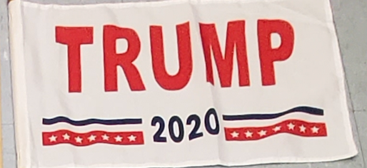 Assorted Trump Design Stick Flags Starter Pack- 12''X18''