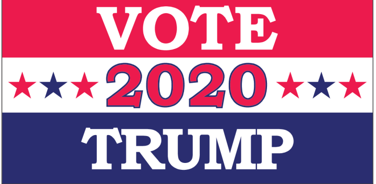 Vote 2020 Trump - Bumper Sticker