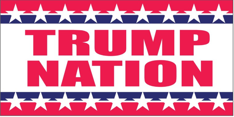 Trump Nation  - Bumper Sticker