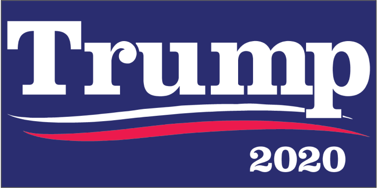 Trump 2020  - Bumper Sticker