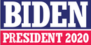 Biden President 2020 - Bumper Sticker