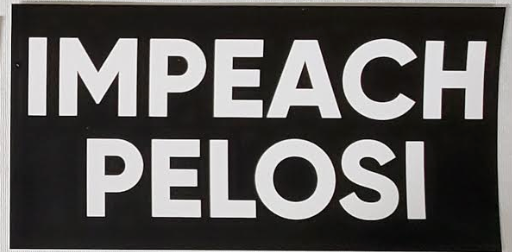 Impeach Pelosi - Bumper Sticker PRO TRUMP