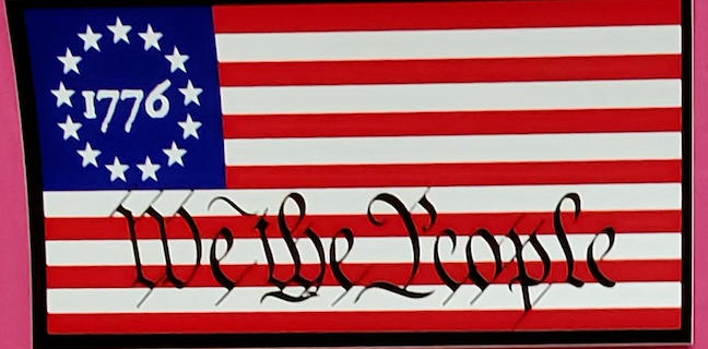 Betsy Ross 1776 We The People - Bumper Sticker