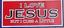 Assorted Christian And Jesus Designed Bumper Sticker Package