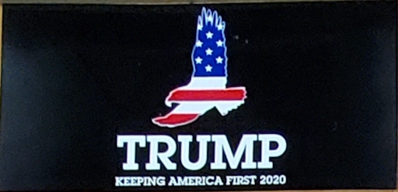 Eagle Trump KAF Keeping America First 2020  -Sale Bumper Sticker