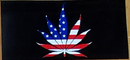 Stars And Stripes Leaf  - Bumper Sticker