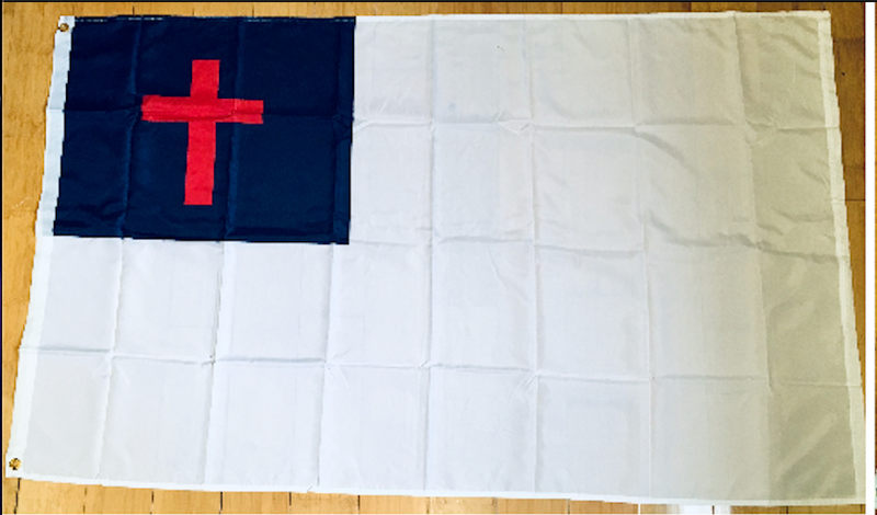 Assorted Six Pack Of Christian And Patriotic 3'X5 Flags Rough Tex® 100D