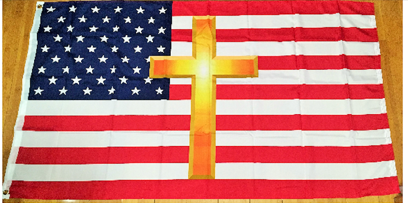 Assorted Six Pack Of Christian And Patriotic 3'X5 Flags Rough Tex® 100D