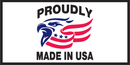 Proudly Made In The USA - Bumper Sticker