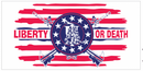 Liberty Or Death Gadsden Rebellious Stripes 1776 Stars Stripes  Bumper Sticker