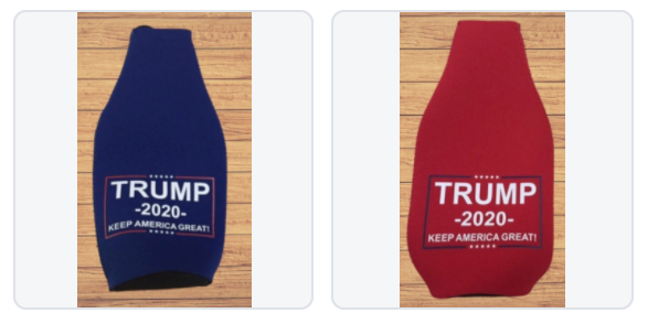 Trump 2020 Neoprene Bottle Jackets